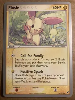 Plusle Pokemon Card World Championships Deck 2006 44/107 NM - Image 1