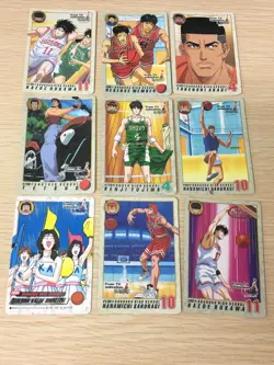 SLAM DUNK TV animation Carddass Bandai 1995 1994 Regular card Lot of 30 - Image 2