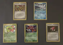 Reverse Holo Meganium, Gloom, and Other Unseen Forces Pokemon Card Lot - Image 1