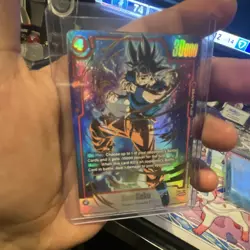 Bandai Son Goku FB01-139 Holo Battle Card Dragon Ball Super Saiyan Universe 7 - Image 3