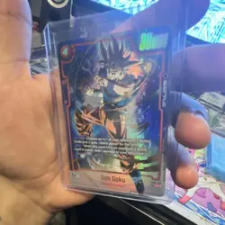 Bandai Son Goku FB01-139 Holo Battle Card Dragon Ball Super Saiyan Universe 7 - Image 4