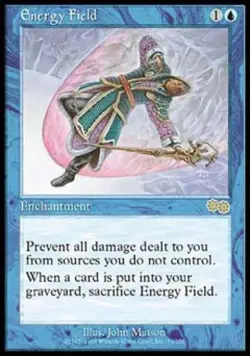 Energy Field - Medium Play MTG Urza's Saga - Image 1