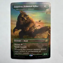 Anguirus, Armored Killer - Gemrazer 376 NM Foil R Ikoria: Lair of Behemoths MTG - Image 1