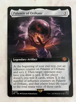 Palantir of Orthanc (Extended Art) Universes Beyond: the Lord of the Rings:... - Image 1