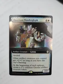 Illustrious Wanderglyph X1 Mtg Lost Caverns Of Ixalan Commander Nm Foil Extended - Image 1