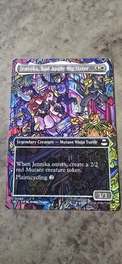 Jennika, Bad Apple Big Sister (Borderless) Teenage Mutant Ninja Turtles Regular - Image 1