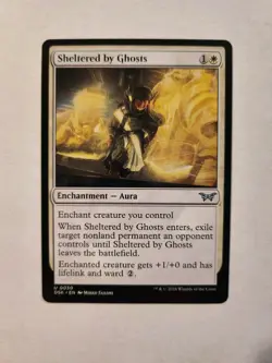 MTG Sheltered by Ghosts (30) | NM | Duskmourn {DSK - Image 1