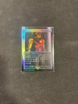 1x Commander's Plate FOIL Marvel Secret Lair MINT MTG - Image 1
