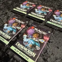 5x Magic: The Gathering Duskmourn Play Booster Packs - Factory Sealed - Image 2