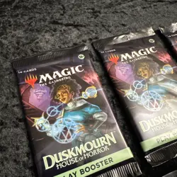 5x Magic: The Gathering Duskmourn Play Booster Packs - Factory Sealed - Image 5