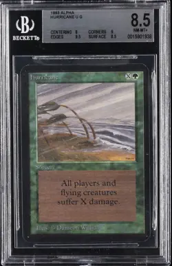1993 MTG ALPHA HURRICANE U G BGS 8.5 - Image 1