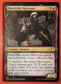MTG: MAGIC- *BLOODTITHE HARVESTER* VOW, 310 REGULAR /NM / UNCOMMON - Image 1