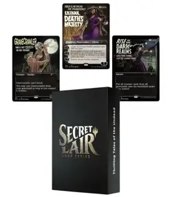Magic the Gathering Secret Lair Drop, Thrilling Tales of the Undead Foil, SEALED - Image 2