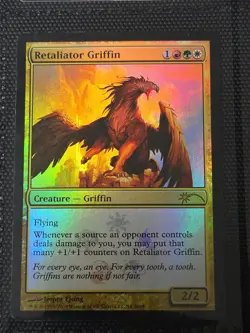 Retaliator Griffin FOIL X1 MEDIA PROMO MTG B1 - Image 1