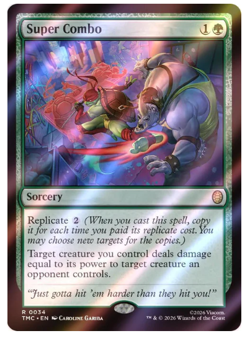 Super Combo - Surge Foil Teenage Mutant Ninja Turtles MTG - Image 1