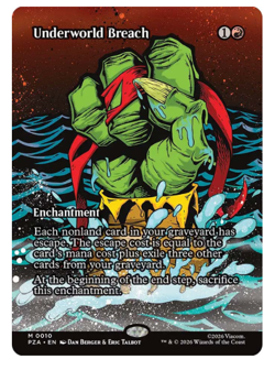 Underworld Breach - Borderless Teenage Mutant Ninja Turtles MTG - Image 1