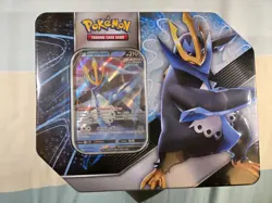 Pokemon TCG Empoleon V Strikers Factory Sealed 5-Pack Tin - Image 1