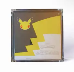 Pokemon Center Celebration Elite Trainer Box Acrylic Case w/ Magnetic Lid PC ETB - Image 1