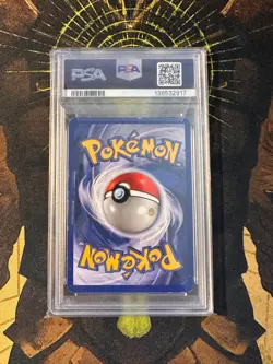 Pokemon Dark Dragonite 5/82 Team Rocket Vintage Holo PSA 5 - Image 4