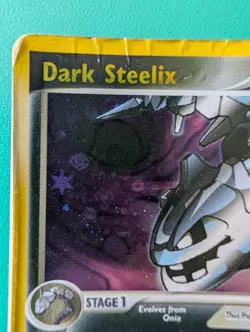 2004 Pokemon EX Team Rocket Returns Dark Steelix #10/109 Reverse Holo HP/DMG - Image 3