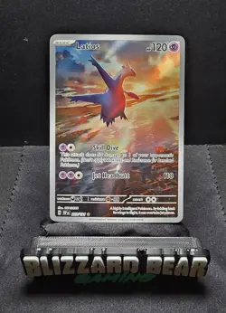 Latios #203 Pokemon Surging Sparks Illustration Rare - Image 1