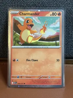 Pokemon TCG Charmander 020/217 & Gastly 123/217 Cosmo Holo Promo Ascended Heroes - Image 1
