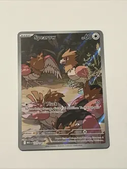 Pokemon TCG Spearow 151/132 Illustration Rare Mega Evolution Near Mint Condition - Image 1