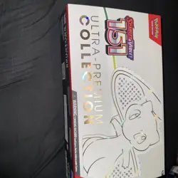 Pokemon Scarlet & Violet 151 Ultra Premium Collection NM Empty Box No playmat - Image 1