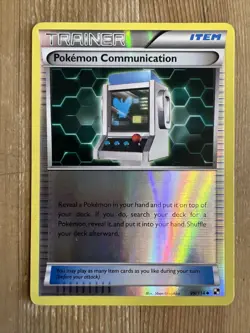 Pokemon Communication (#99/114) - Reverse Holofoil BW - Base Set MP Pokemon - Image 1