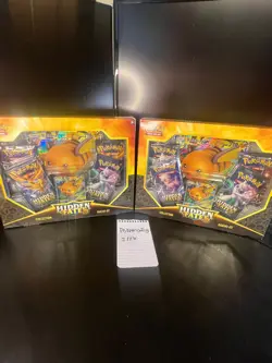 ⚡Pokemon TCG Hidden Fates RAICHU-GX COLLECTION SET Factory Sealed⚡LOT of 2 - Image 1