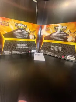 ⚡Pokemon TCG Hidden Fates RAICHU-GX COLLECTION SET Factory Sealed⚡LOT of 2 - Image 2