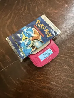 Pokemon Tcg Base Set Blastoise WOTC Spanish Booster Pack New - Image 2