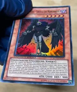 1x Yu-Gi-Oh! GERMAN Blackwing - Sirocco The Dawn - AC11-DE013 - Super - MP - Image 4