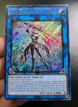 1x Yugioh - Sky Striker Ace = Zero DUAD-EN049 Secret Rare 1st Edition NM - Image 1