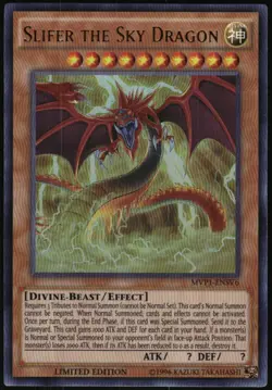 Yu-Gi-Oh! - Slifer The Sky Dragon 2016 MVP1-ENSV6 Ultra Rare 1st Edition - Image 1
