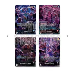 Bandai One Piece Card Game Four Emperors 2nd Anniversary Set Shanks Luffy Teach - Image 4