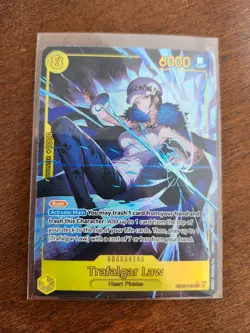 Trafalgar Law EB03-062 Alt SEC NM Foil Secret Rare One Piece Canadian Seller! - Image 1