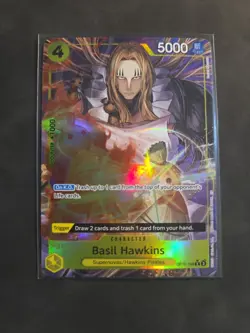 One Piece Basil Hawkins OP10-109 Alt Art Premium Booster The Best Vol.2 - Image 1