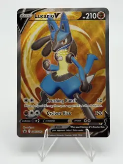 Lucario V SWSH213 SWSH: Sword & Shield Promo Cards Holo Pokemon TCG - NM - Image 1