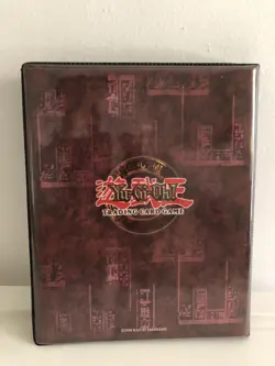 Yu-Gi-Oh binder and 112 Cards - All 1996 kazuki takahashi - some poor condition - Image 2