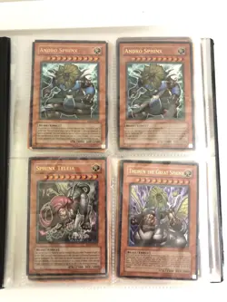 Yu-Gi-Oh binder and 112 Cards - All 1996 kazuki takahashi - some poor condition - Image 3