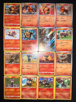 x16 Litleo Pyroar Pokemon Cards SIR Rare Holo collection unique -Hard to Find - Image 1