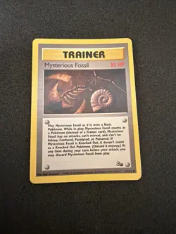 Pokemon Fossil Booster LONG CRIMP Pack WOTC Open Pack Plus 7 Cards - Image 2