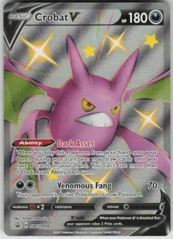 Pokemon Crobat V - Promo SWSH: Sword & Shield Promo Cards SWSH098 NM - Image 1