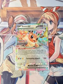 Pokemon TCG Eevee ex - 075/131 (Prismatic Evolutions Stamp) Promo Card SEALED - Image 1