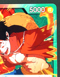 Monkey D. Luffy OP13-001 L Carrying on His Will One Piece Card Japanese - Image 4