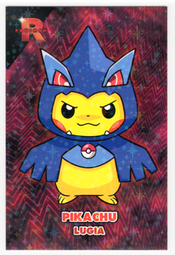 Pikachu Poncho * LUGIA - Cracked Ice Holo - Team Rocket Card Database - Pokemon - Image 1