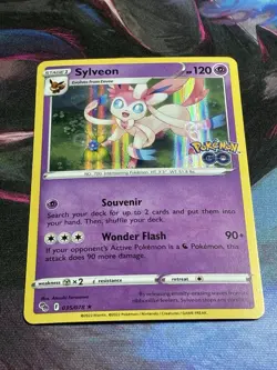 Sylveon 035/078 Pokemon GO Holo Pokemon Card - Image 1