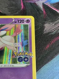 Sylveon 035/078 Pokemon GO Holo Pokemon Card - Image 3