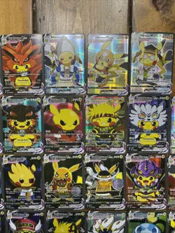 Pikachu Vcos Card Lot TCG cosplay 34 Cards - Image 3